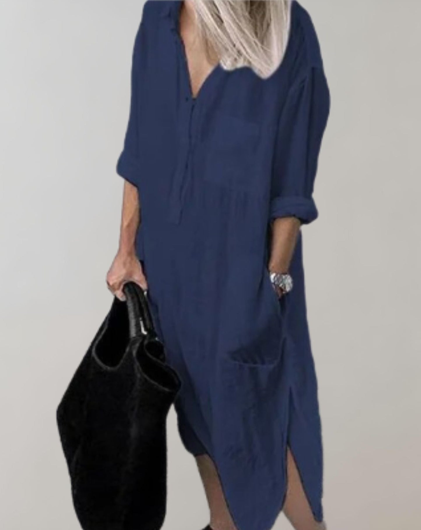 Curve-Loving Midi Dress