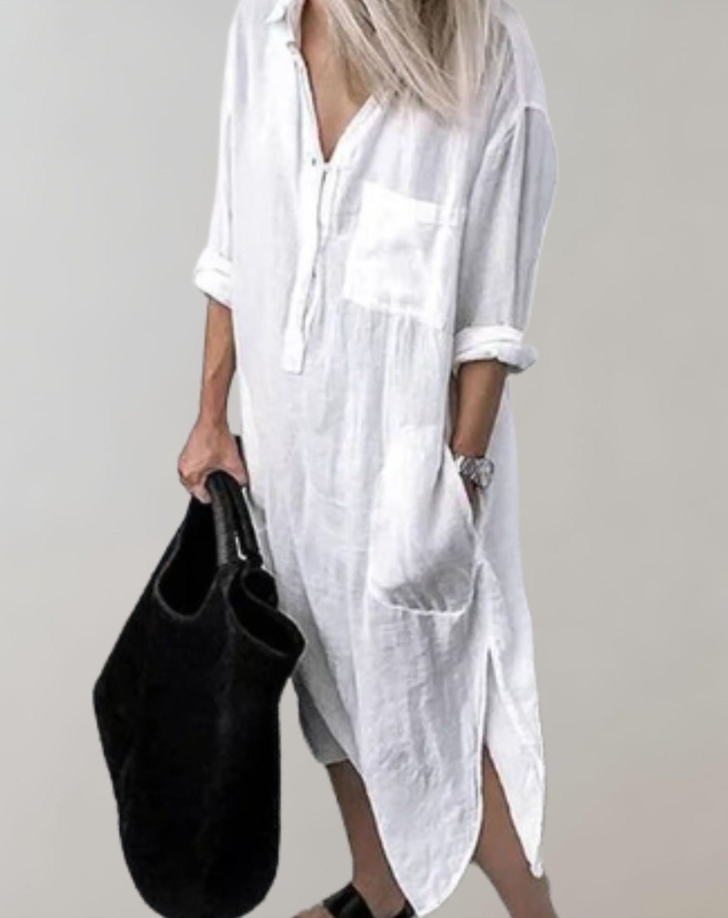 Curve-Loving Midi Dress