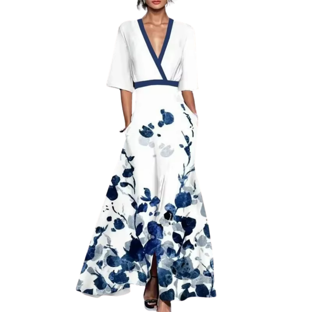 Floral Elegance Spring Dress