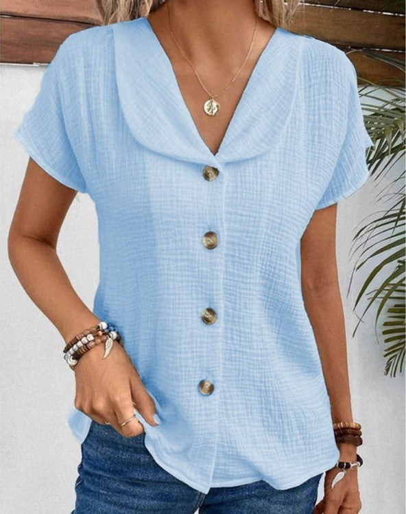 Effortlessly Chic Summer Blouse