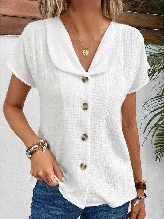 Effortlessly Chic Summer Blouse