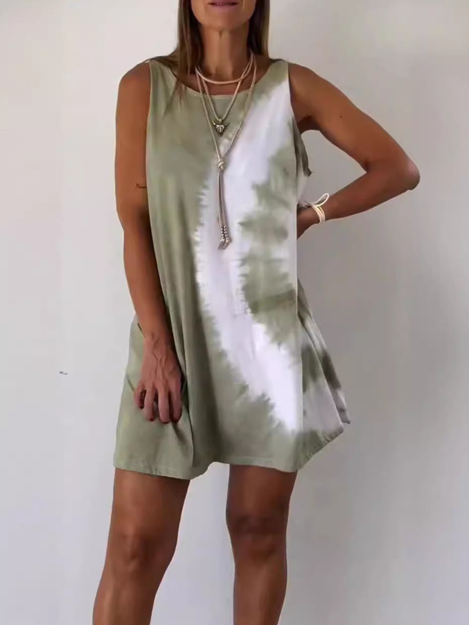 Effortlessly Chic Tie Dye Dress