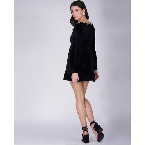 Luxe Velvet Soirée Dress