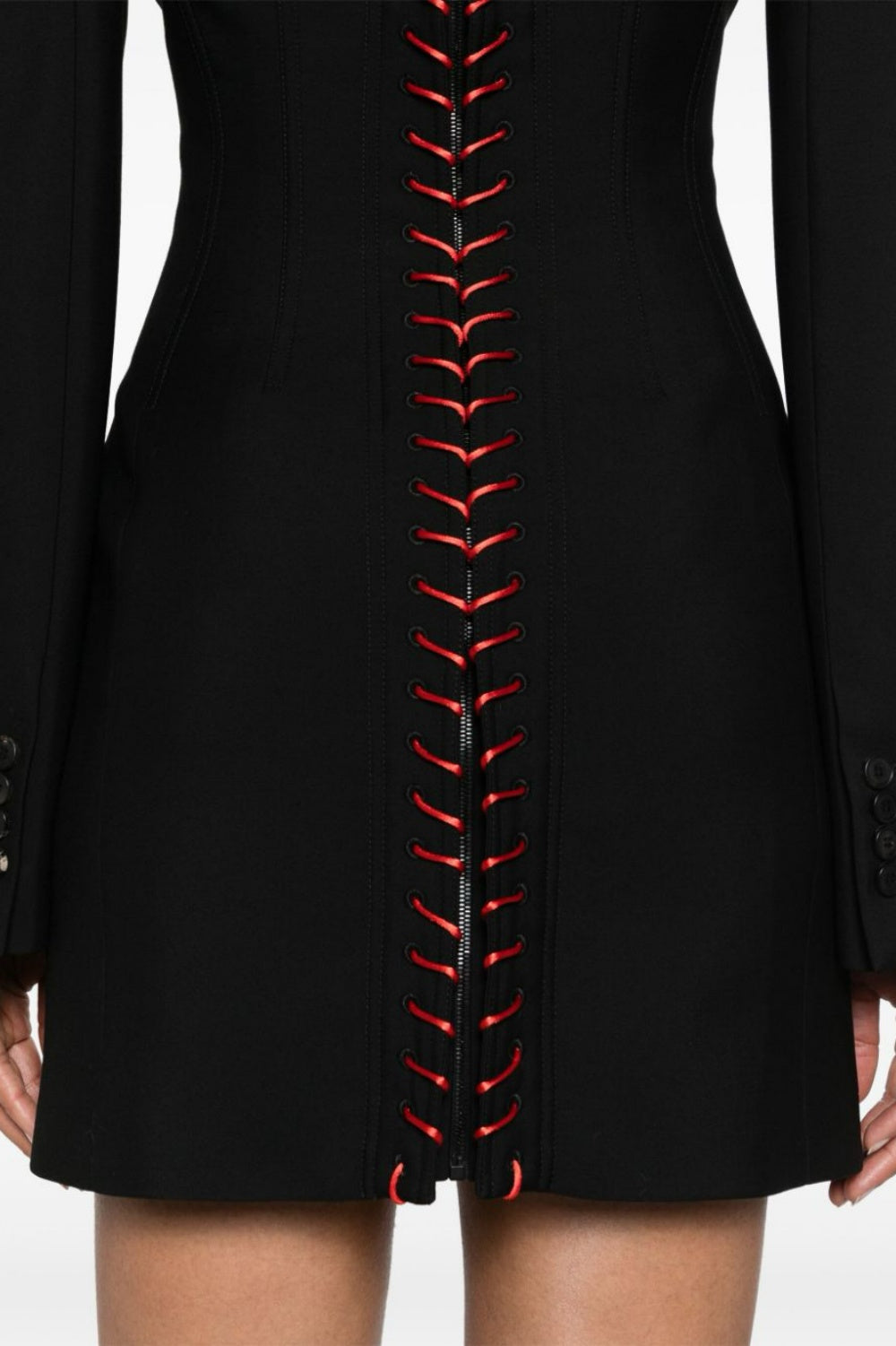 Luxe Lace-Up Mini: Turn Heads Effortlessly