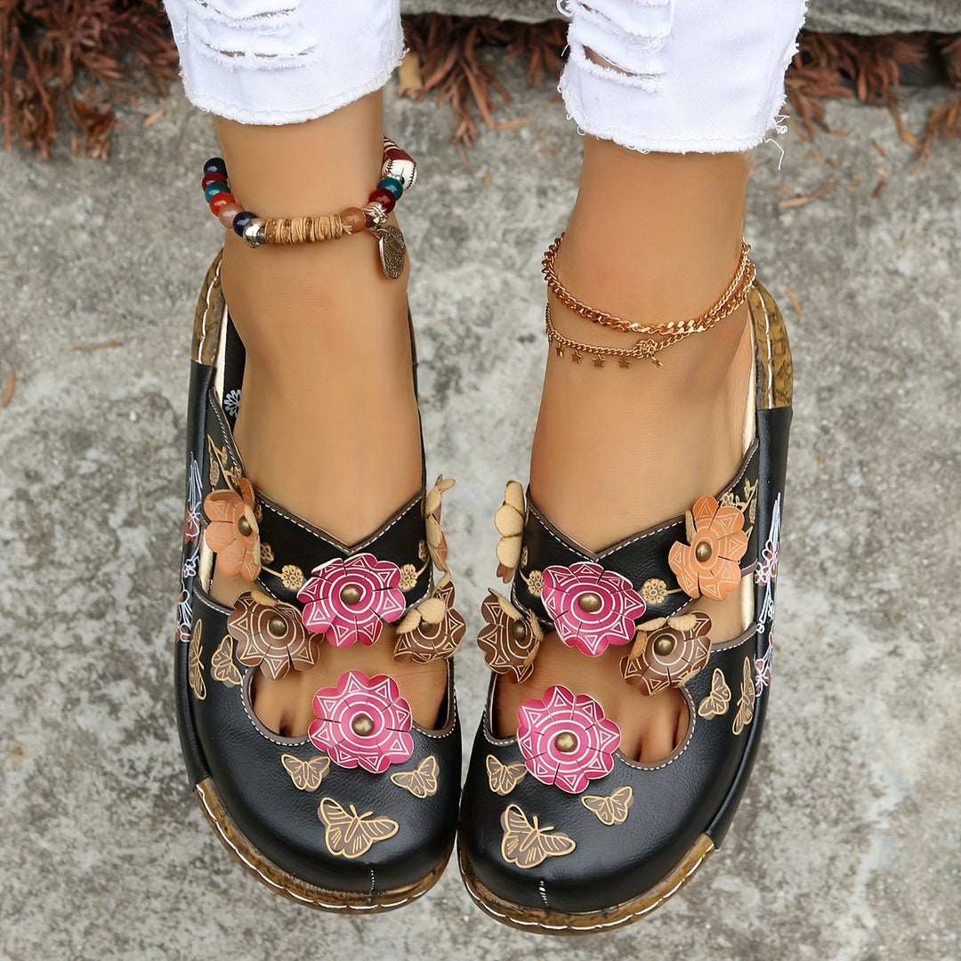 Elegant Comfort Wedge Sandals