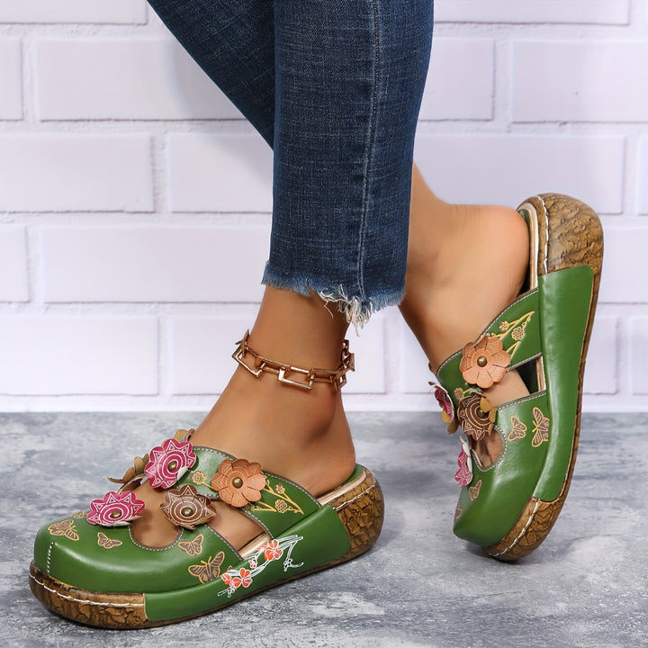 Elegant Comfort Wedge Sandals