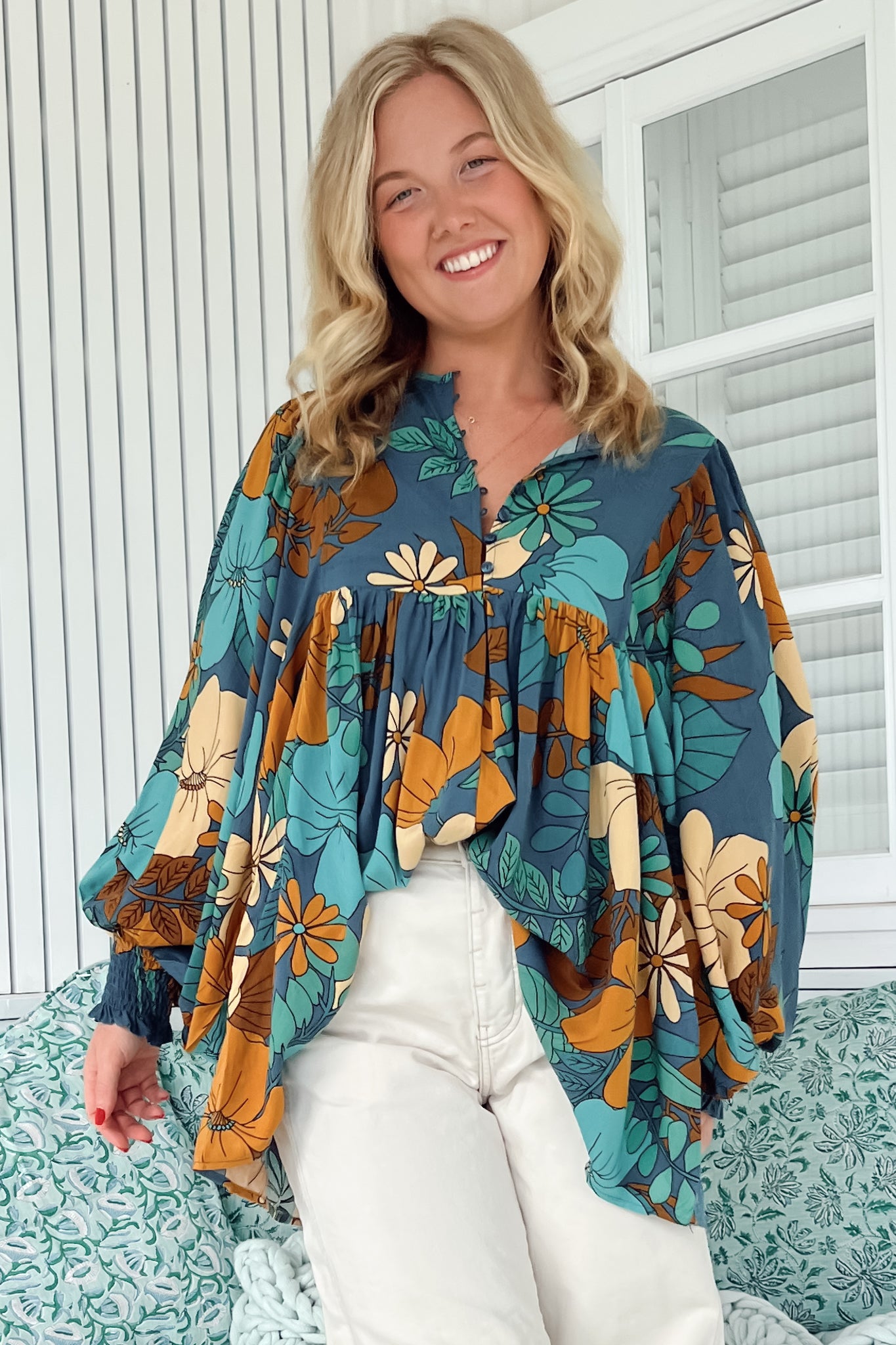 Effortless Comfort Smock Top