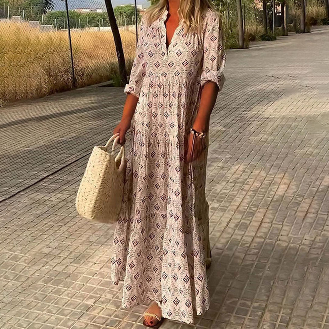 Effortless Boho Elegance Maxi Dress