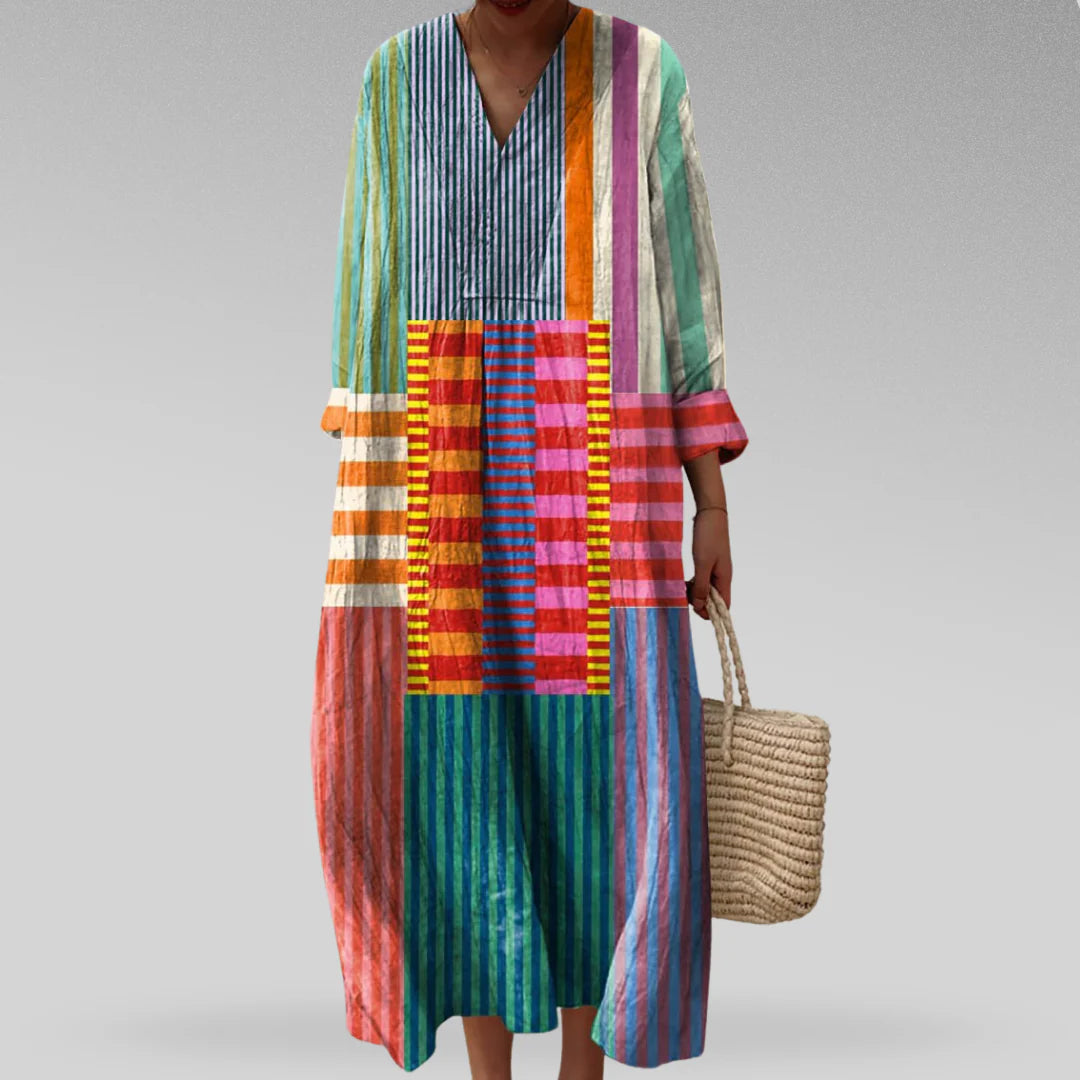 Bold, Effortless Geometric Dress