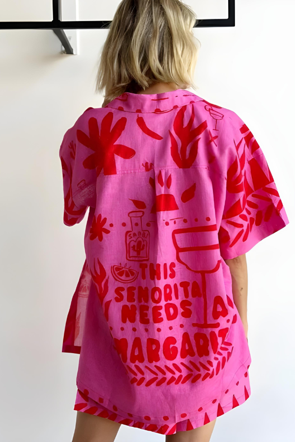 Bold Tropical Summer Chic Set
