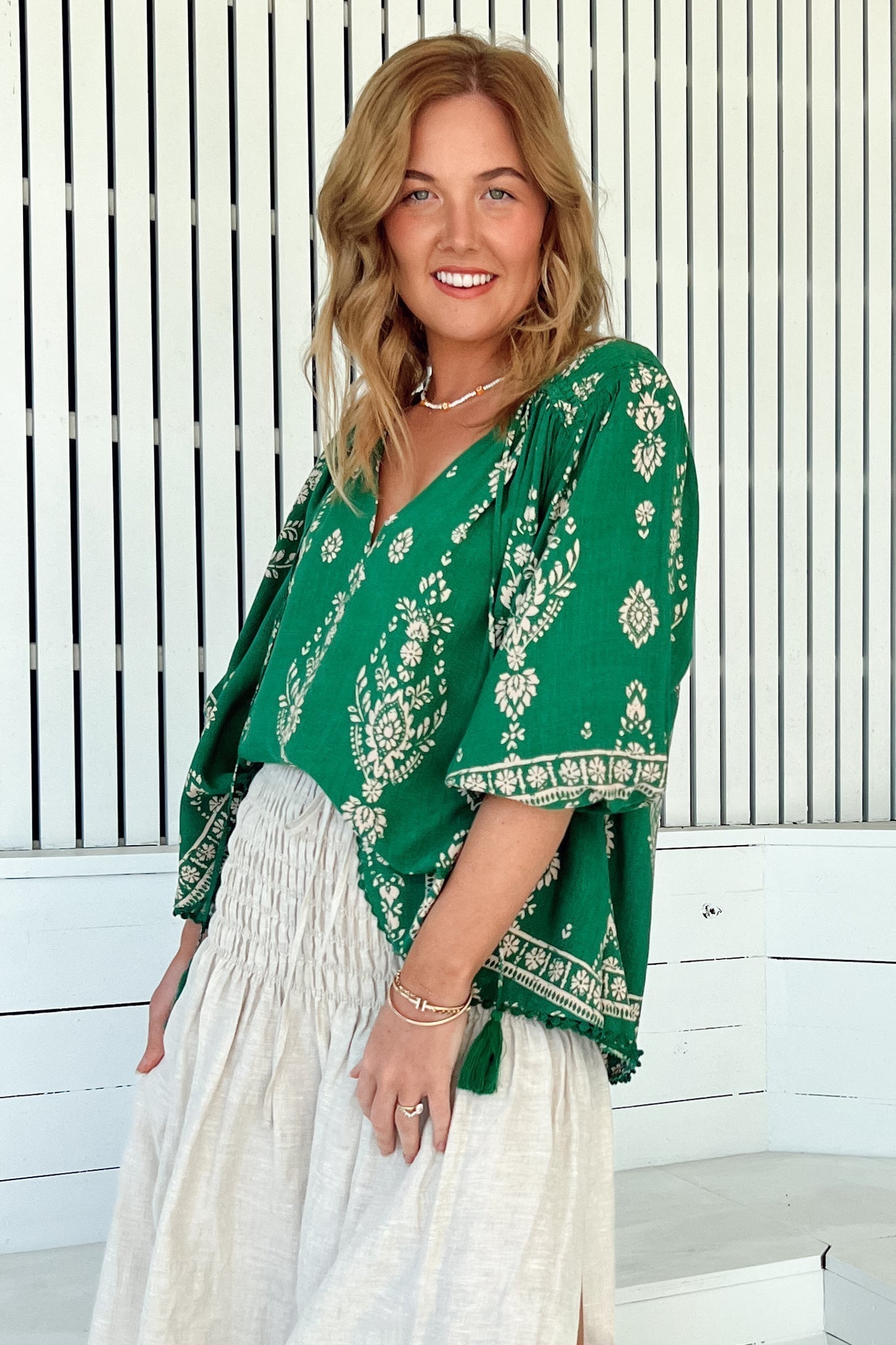 Effortless Boho Chic Blouse