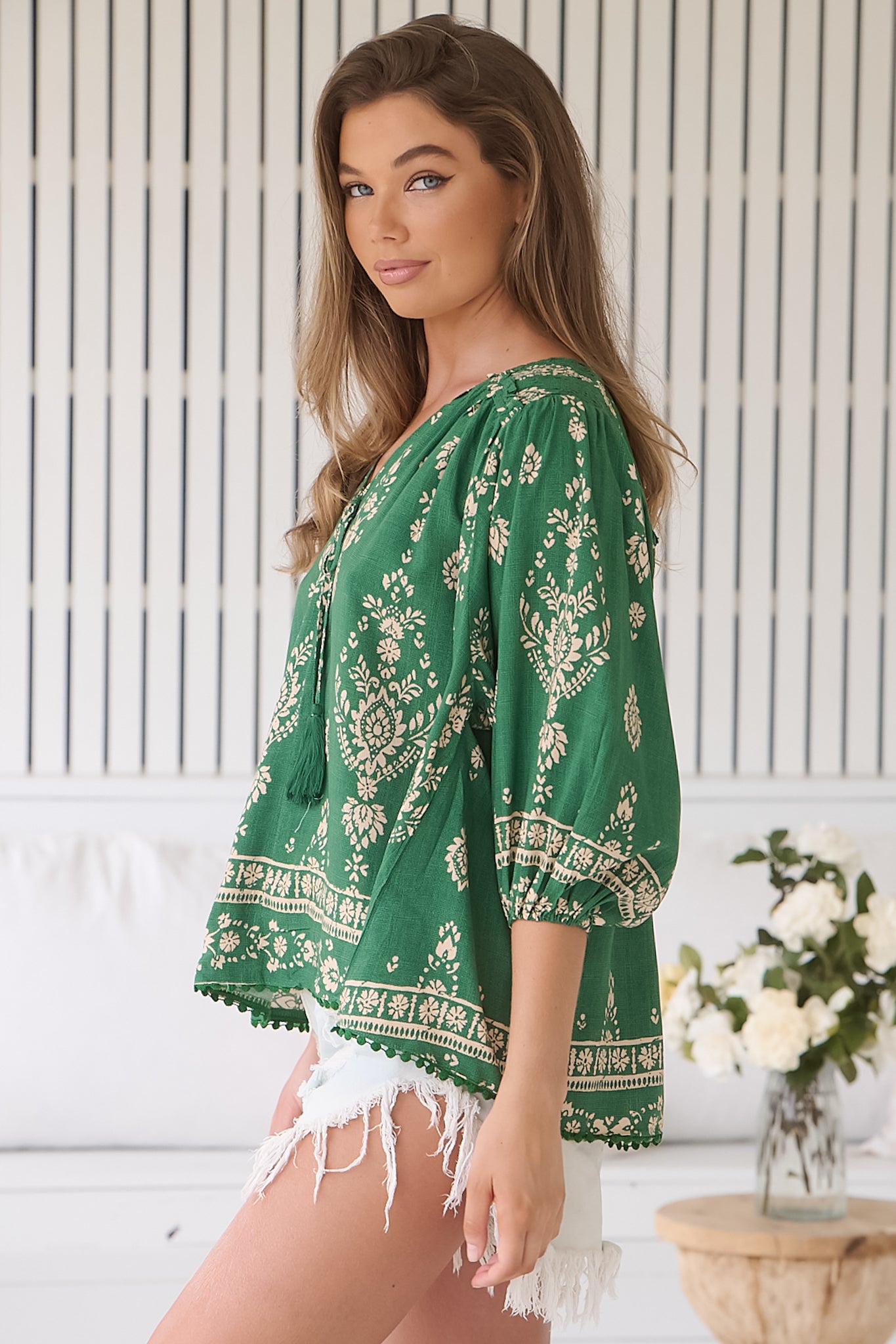 Effortless Boho Chic Blouse
