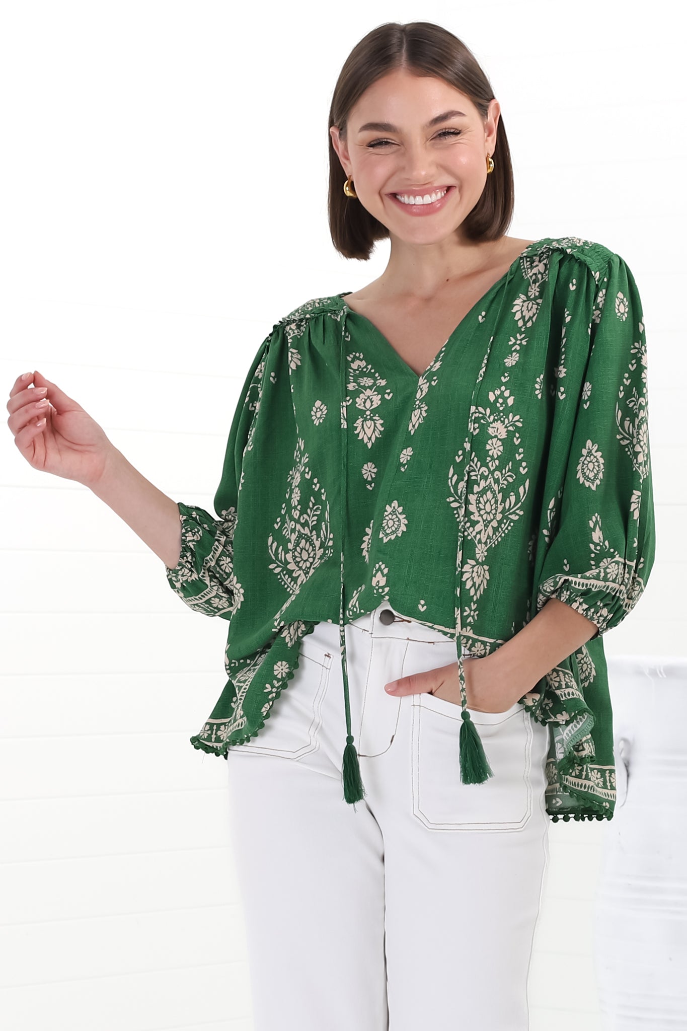Effortless Boho Chic Blouse