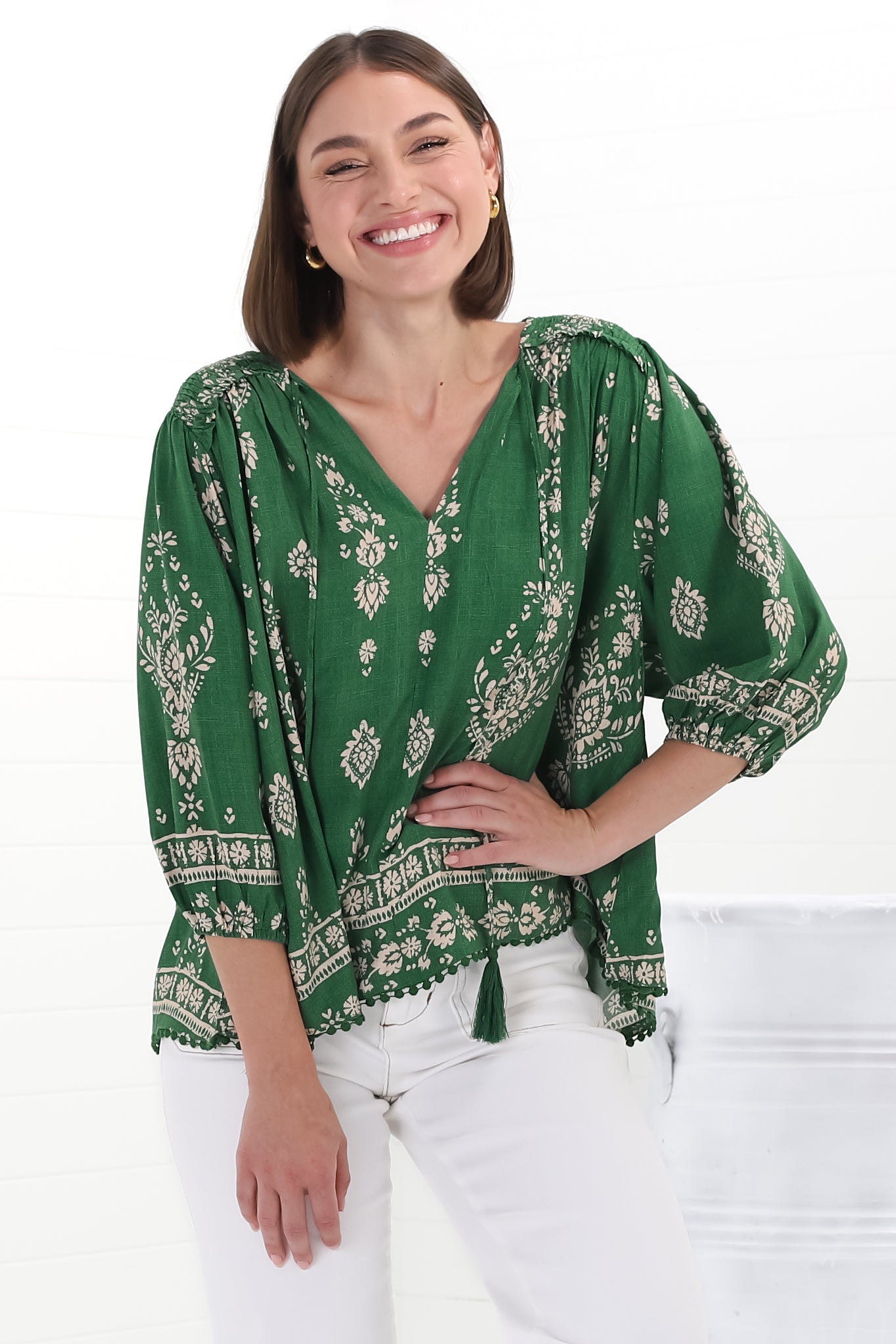 Effortless Boho Chic Blouse