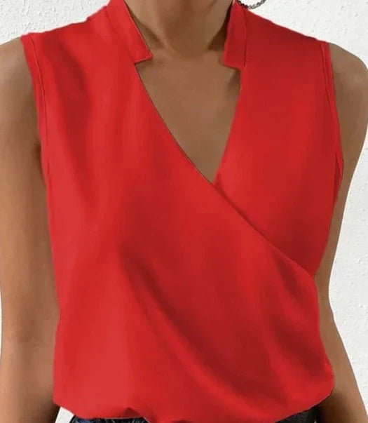 Chic Comfort V-Neck Blouse