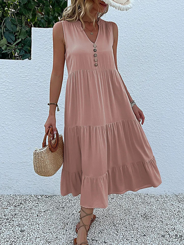 Elegant Airy Summer Dress