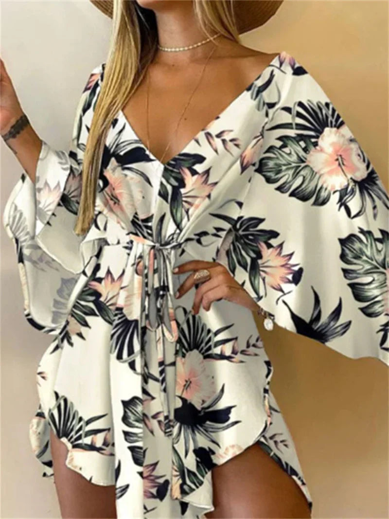 Effortless Boho Beauty Mini Dress