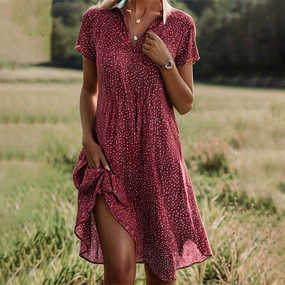 Flowy Comfort Midi Dress