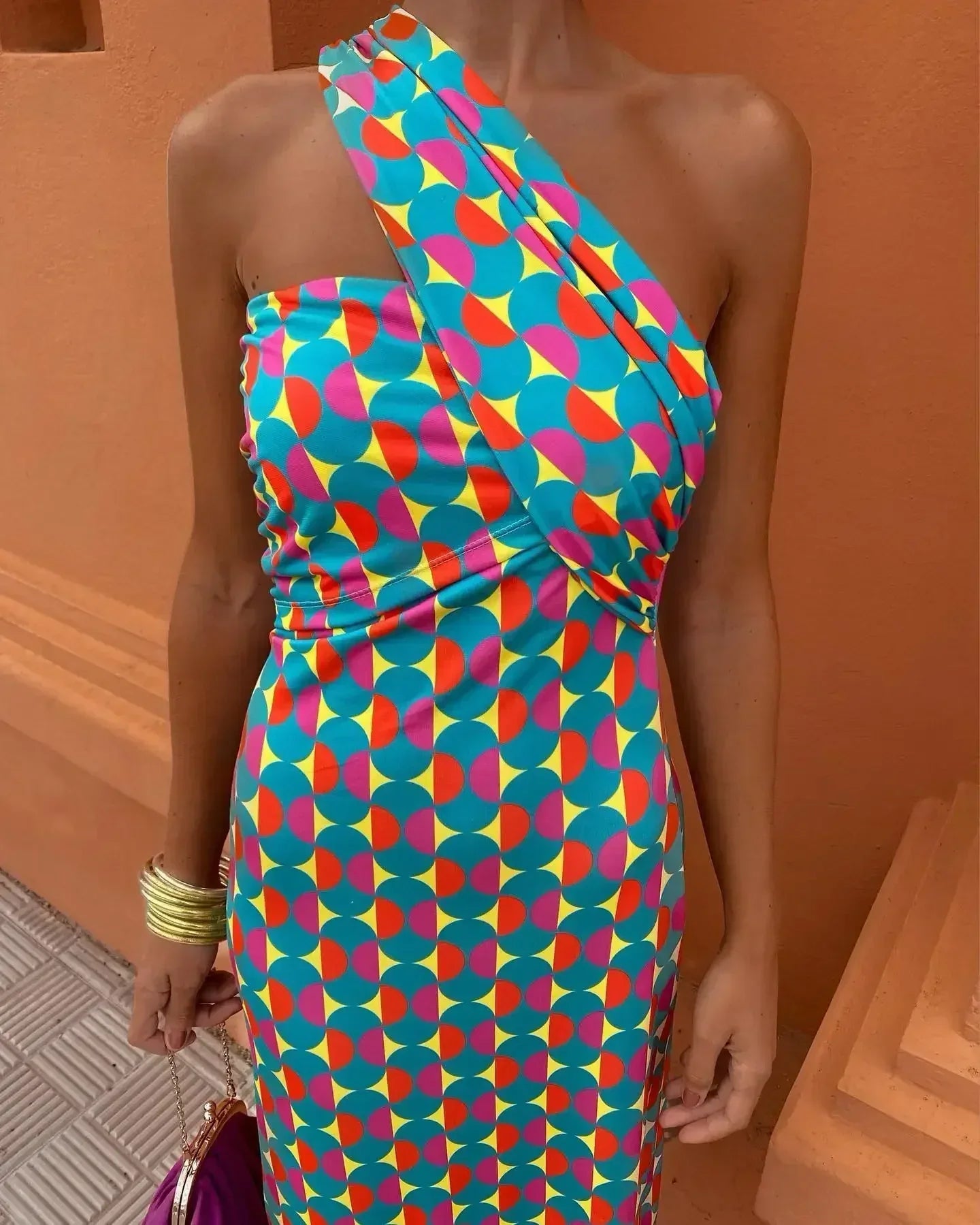 Cooling Chic Shoulder Dress