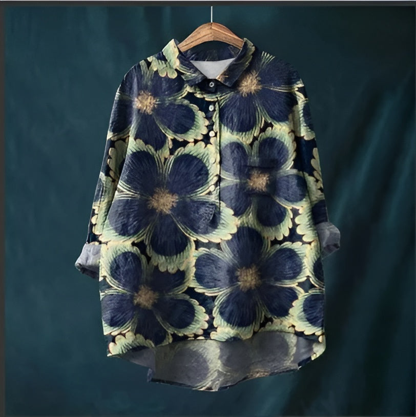 Effortless Vintage Elegance Blouse