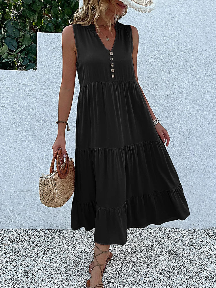 Elegant Airy Summer Dress