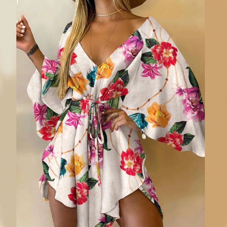 Effortless Boho Beauty Mini Dress