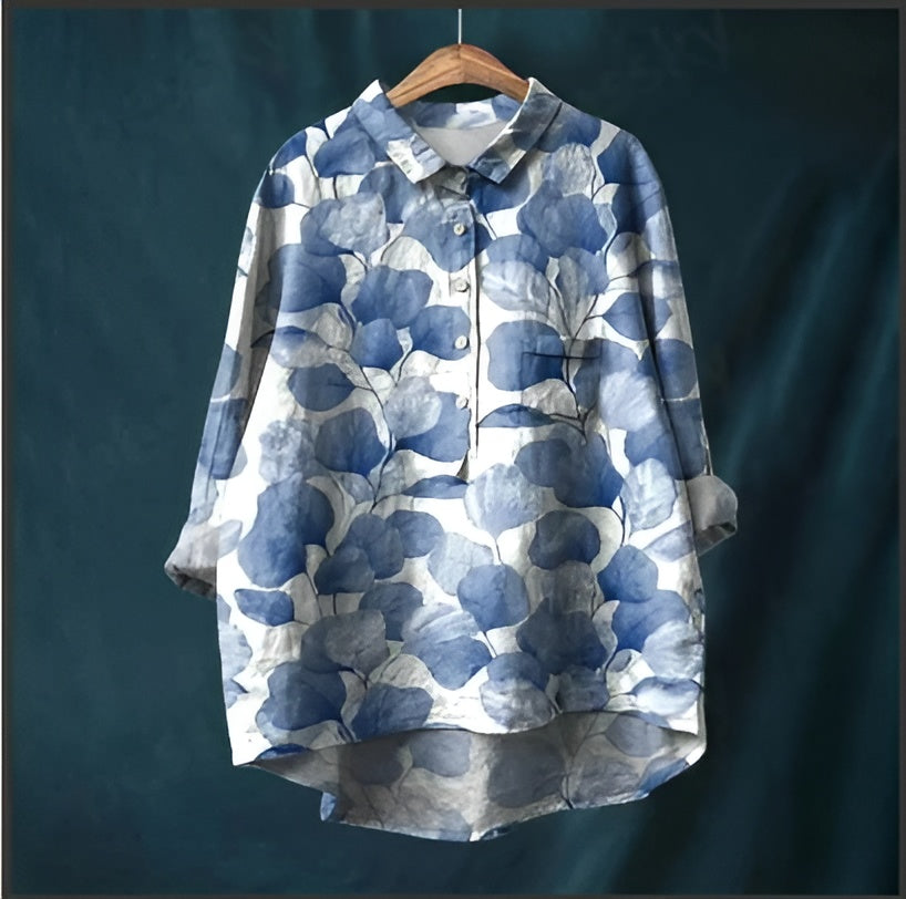 Effortless Vintage Elegance Blouse