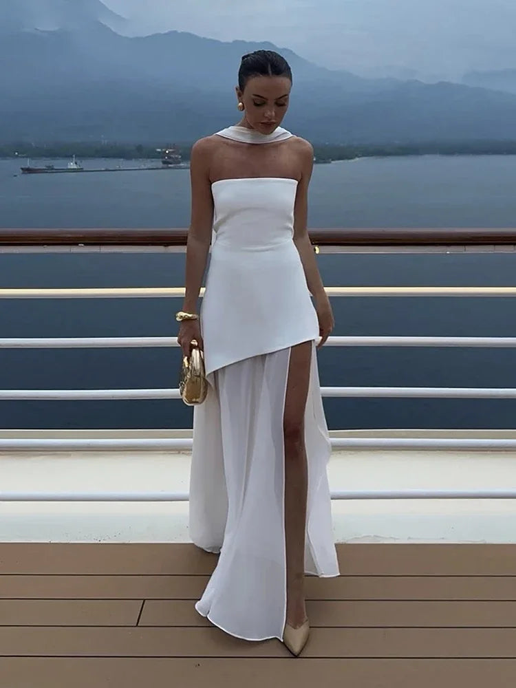 Dramatic Chiffon Maxi for Grand Entrances