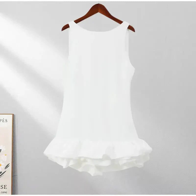 Effortless Ruffle Chic Dress