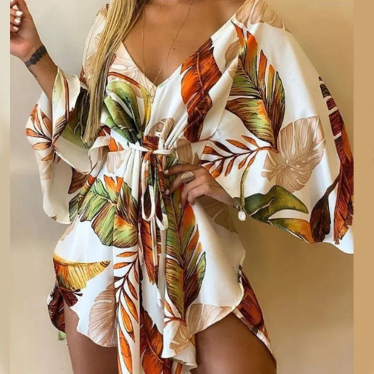 Effortless Boho Beauty Mini Dress
