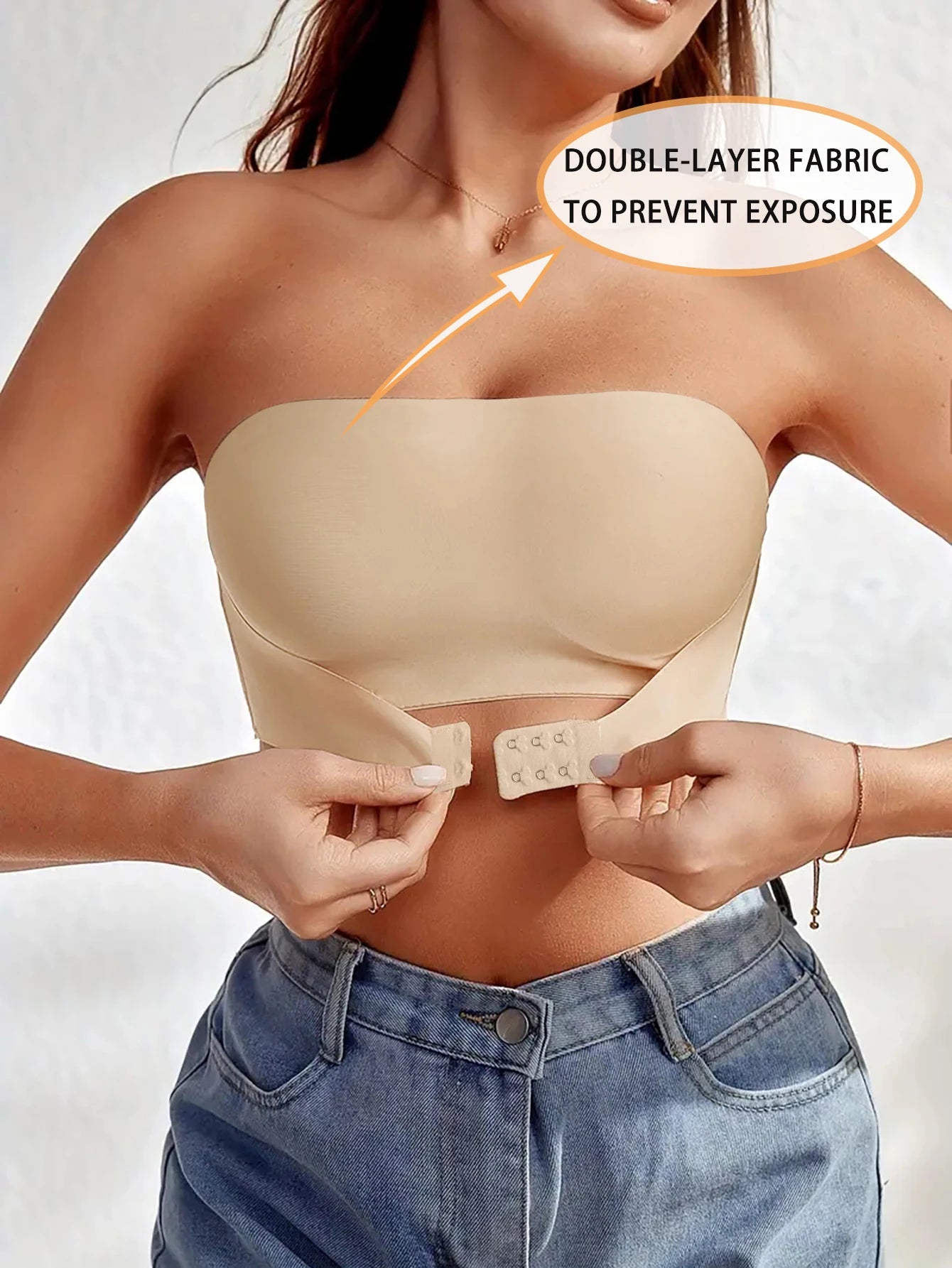 Effortless Comfort Seamless Strapless Bra