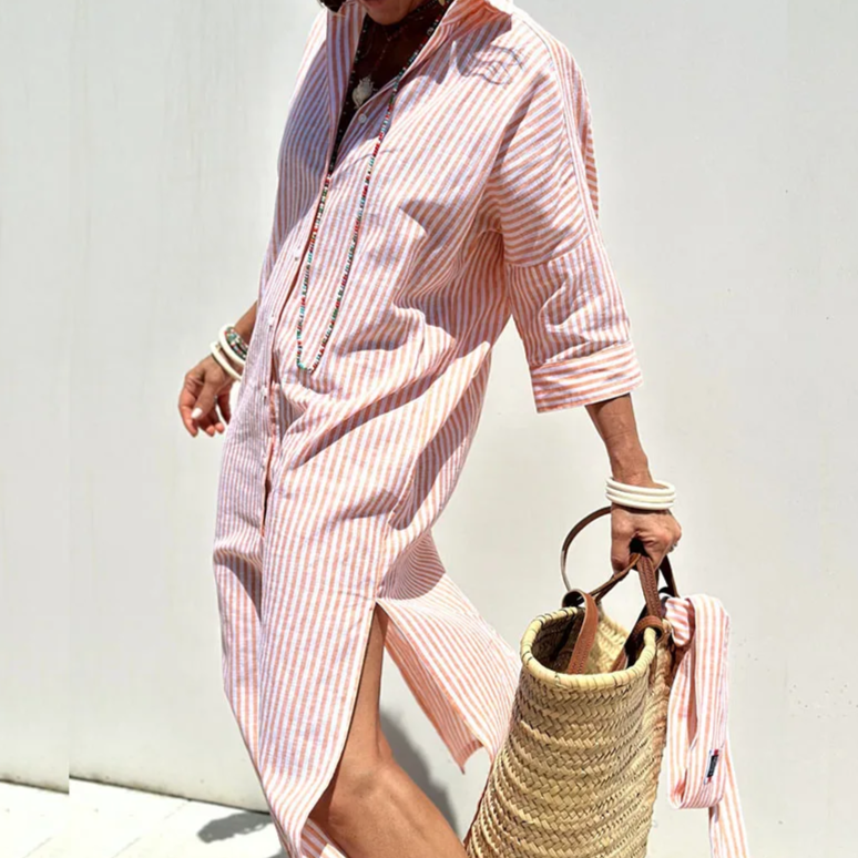 Effortless Comfort: Elegant Midi Dress