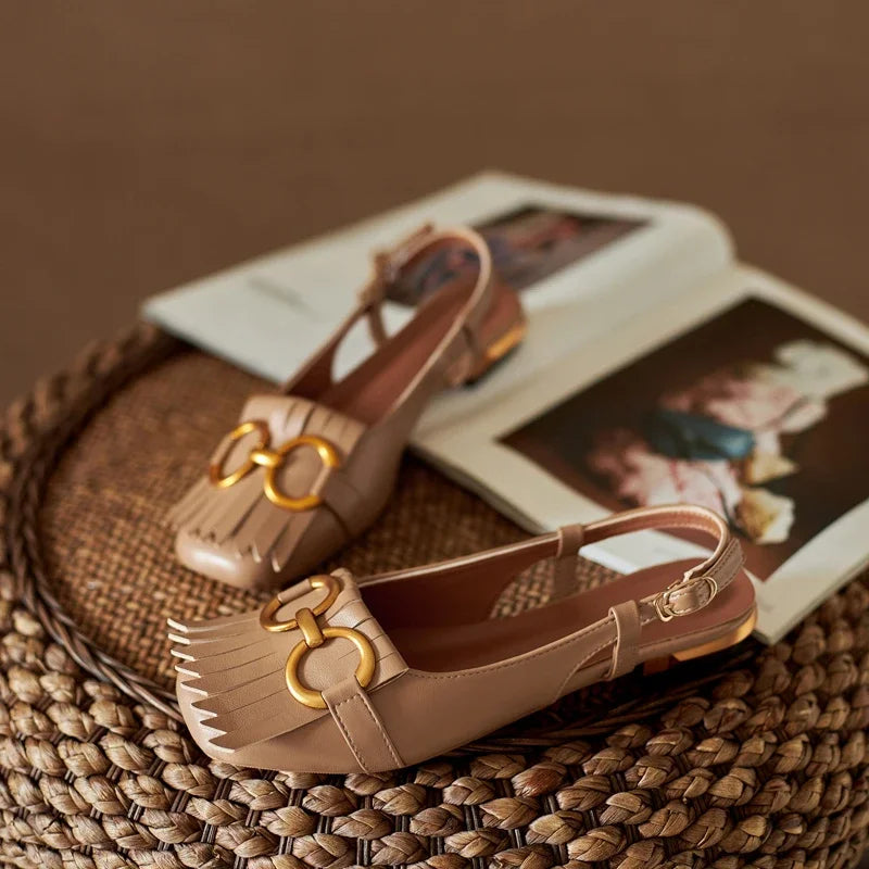 Comfort-Stability Leather Sandals