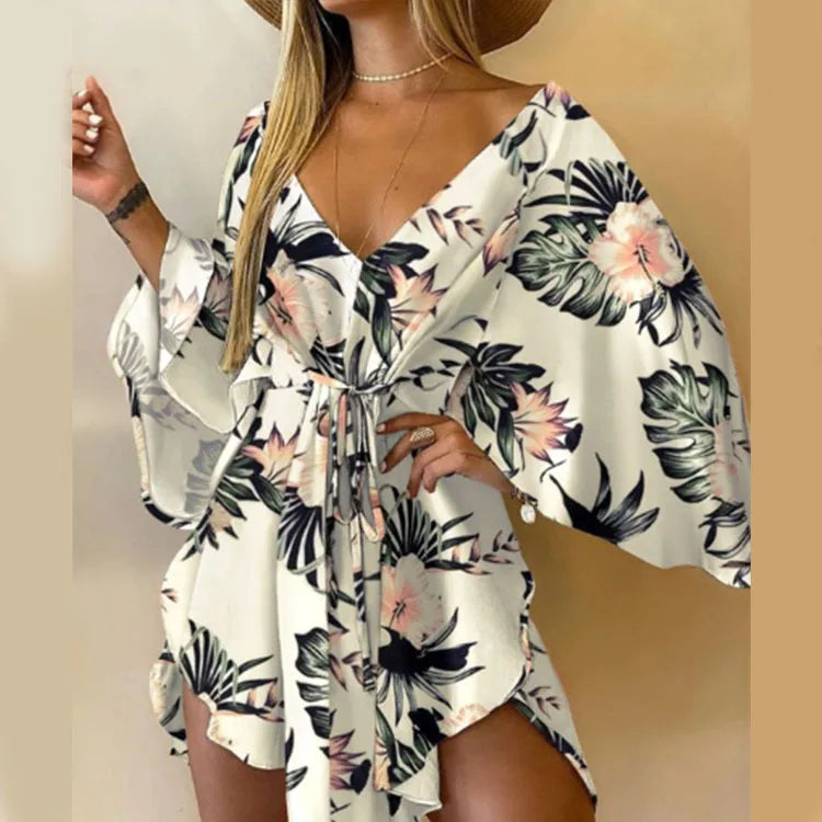 Effortless Boho Beauty Mini Dress