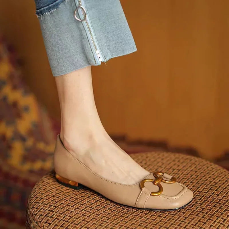 Comfort-Stability Leather Sandals