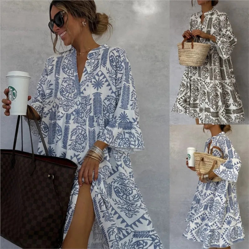 Effortless Elegance A-Line Dress