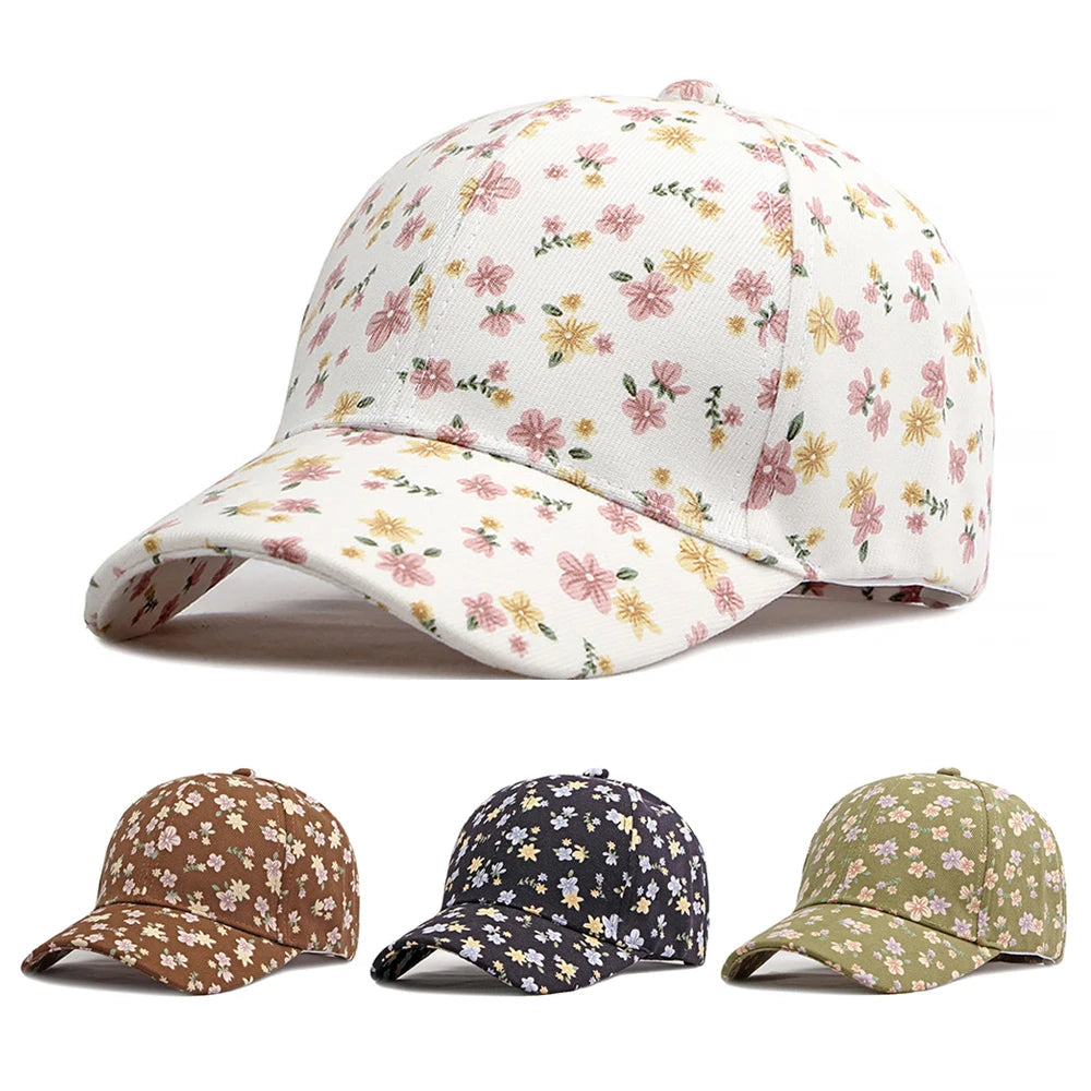 Everyday Elegance Floral Cap