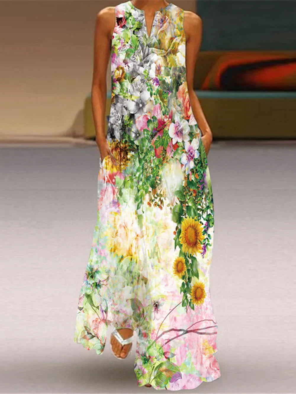 Effortless Beauty: All-Day A-Line Dress