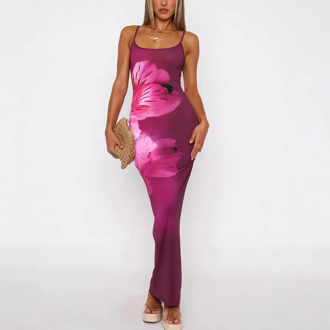 Comfortably Chic Flowy Maxi Dress