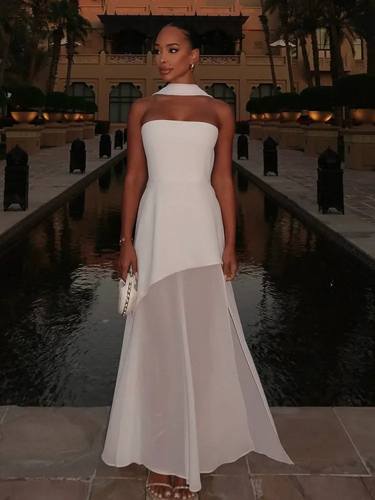 Dramatic Chiffon Maxi for Grand Entrances