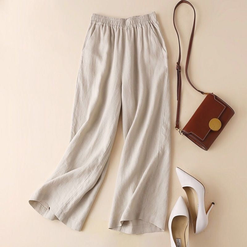 Effortless Linen Comfort Pants