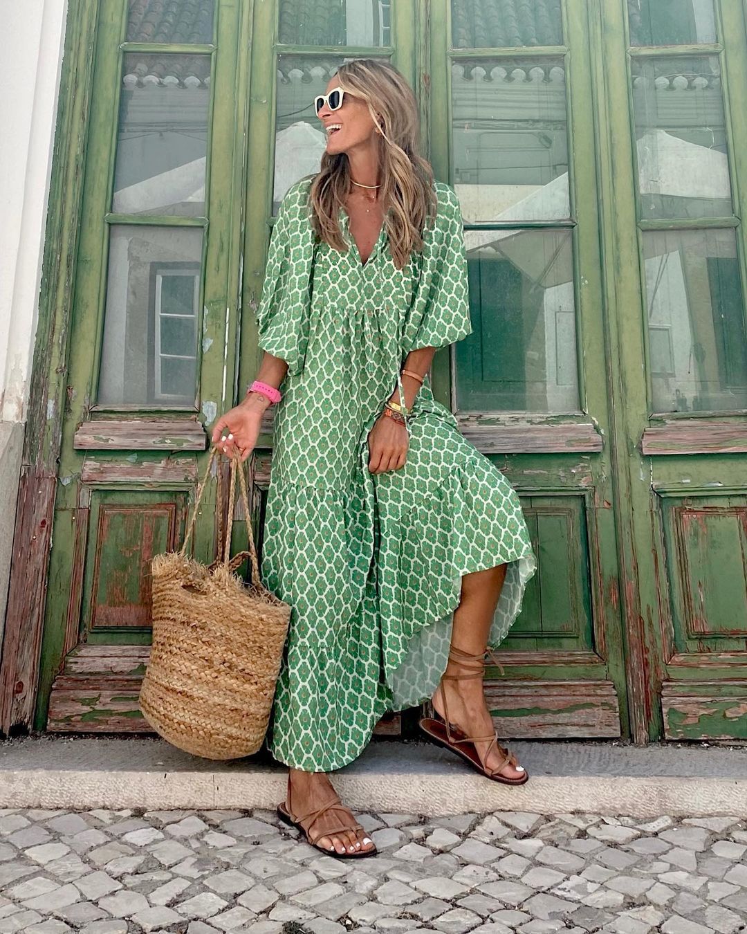Elegant Bohemian Comfort Maxi Dress