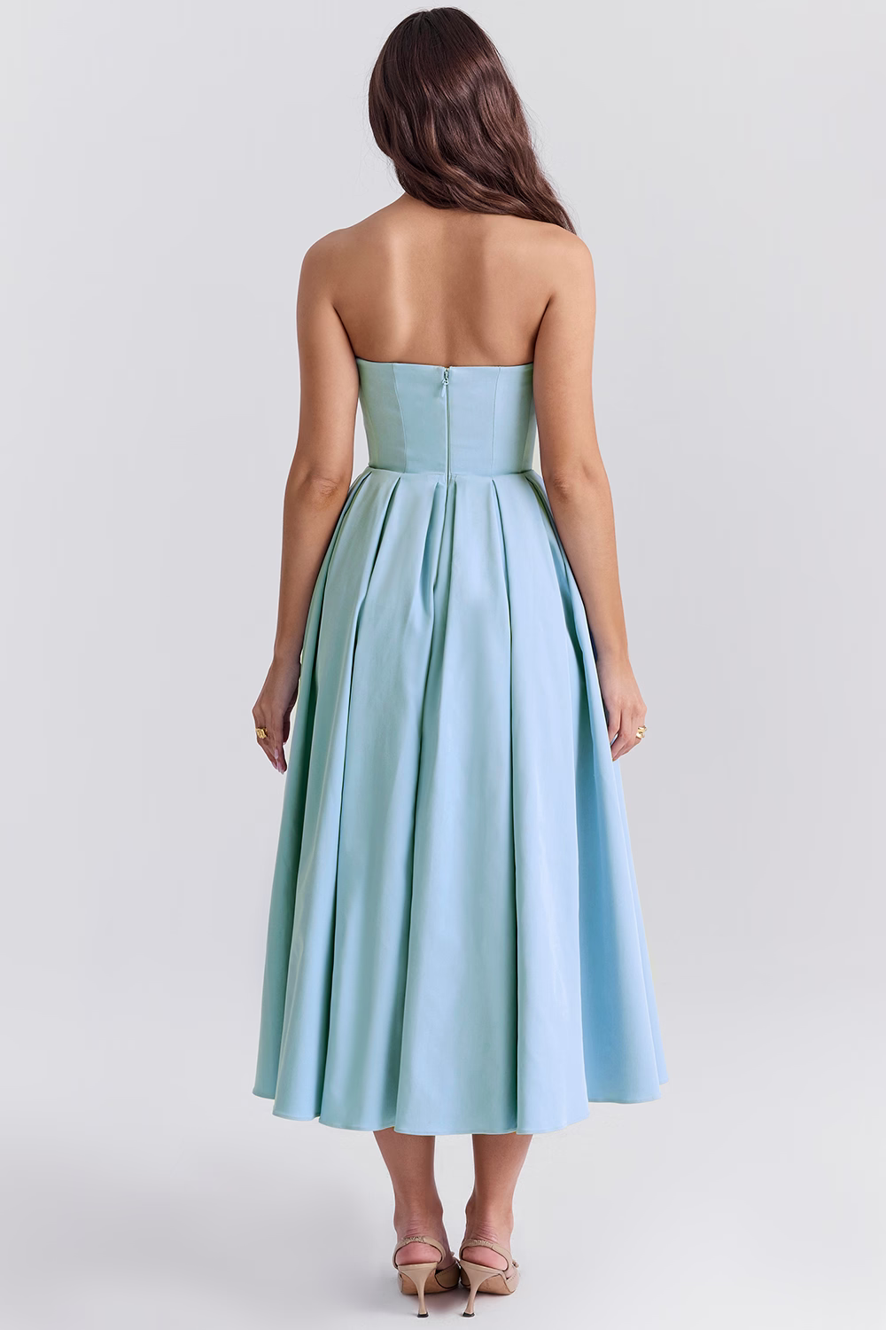 Elegant-Shape Midi Sundress