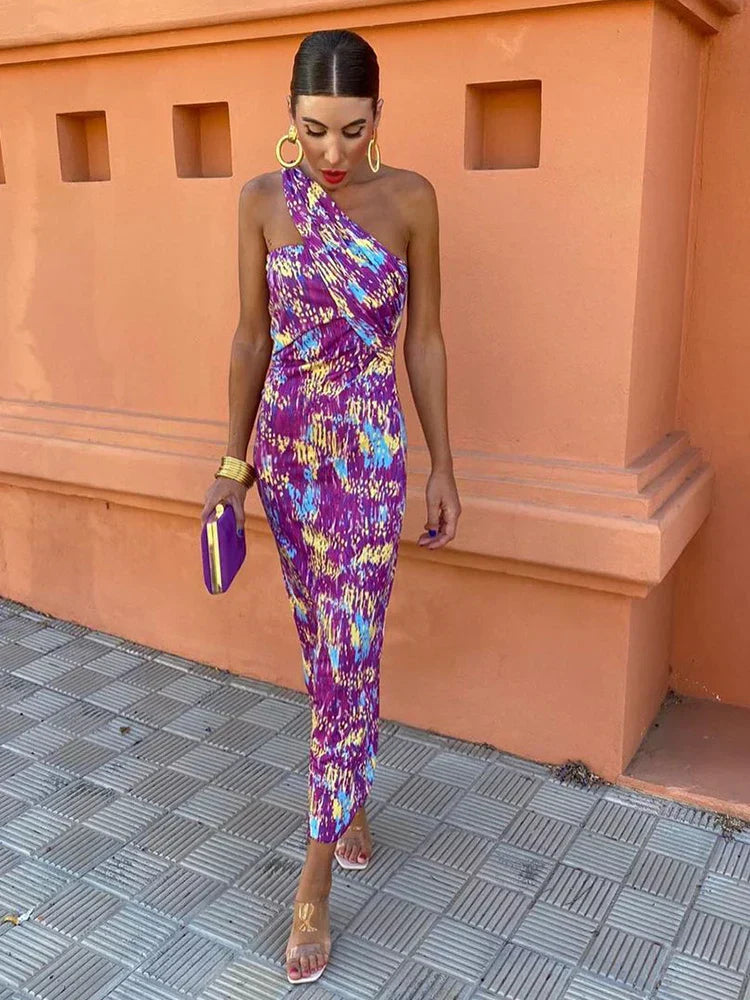Sleek Summer Statement Dress
