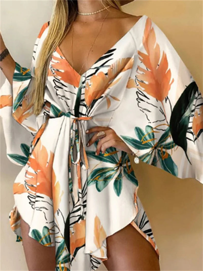 Effortless Boho Beauty Mini Dress