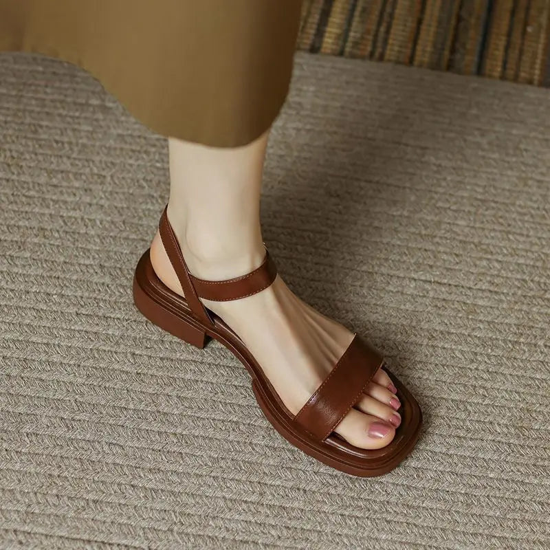Elegant Leather Sandals