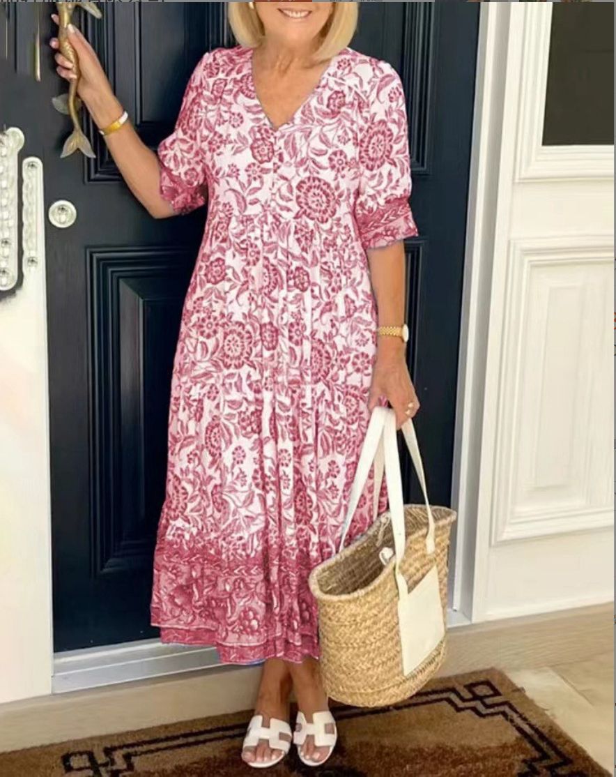 Chic Floral Dress for Effortless Charm