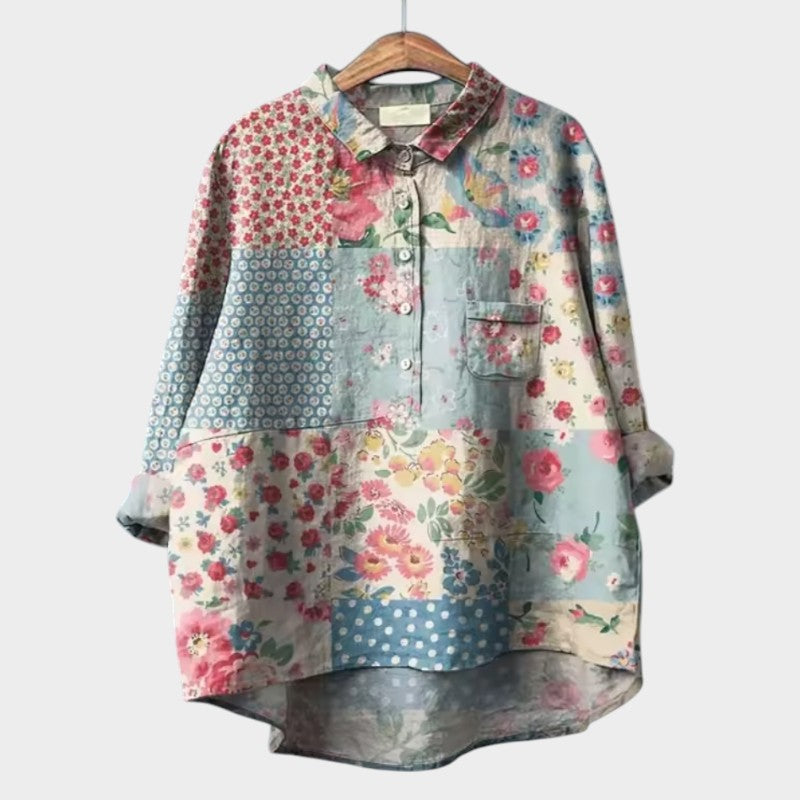 Cheerful Everyday Flattering Blouse