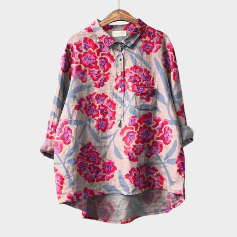 Cheerful Everyday Flattering Blouse