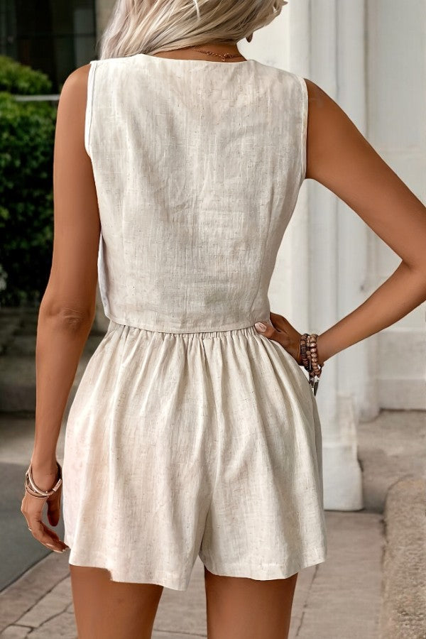 Effortless Chic Vest Set